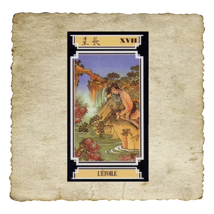 L'Étoile, dix-septième arcane majeur du tarot, symbole d'espérance et de renaissance