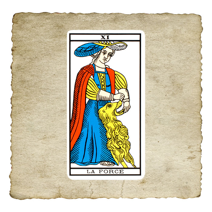 La Force, arcane XI du Tarot de Marseille