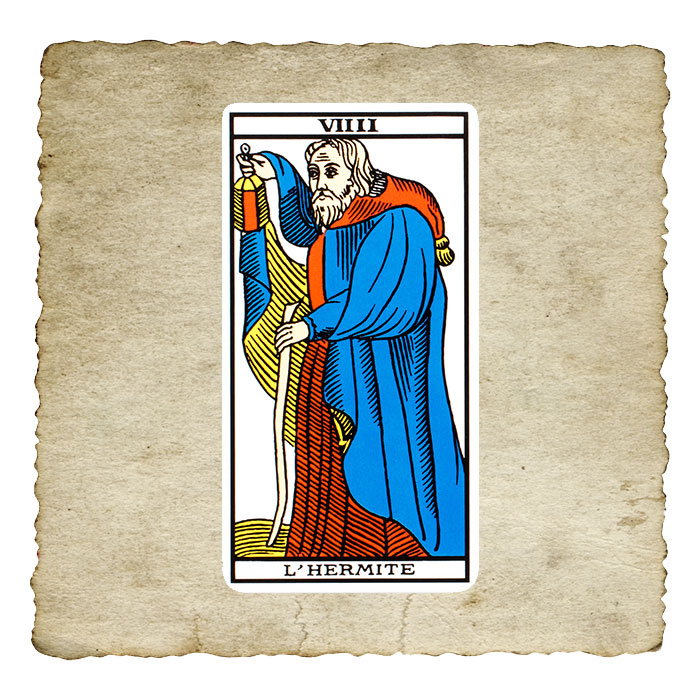 L'Hermite, arcane IX du Tarot de Marseille